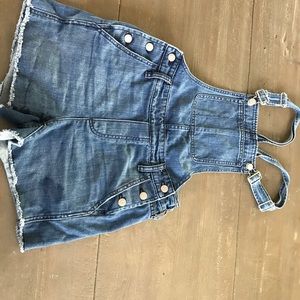 Madewell overall shorts